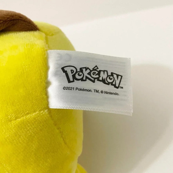 Pokemon Pikachu Plush Winter Holiday Christmas Edition Santa Hat Stars 8 Inch - Picture 10 of 16